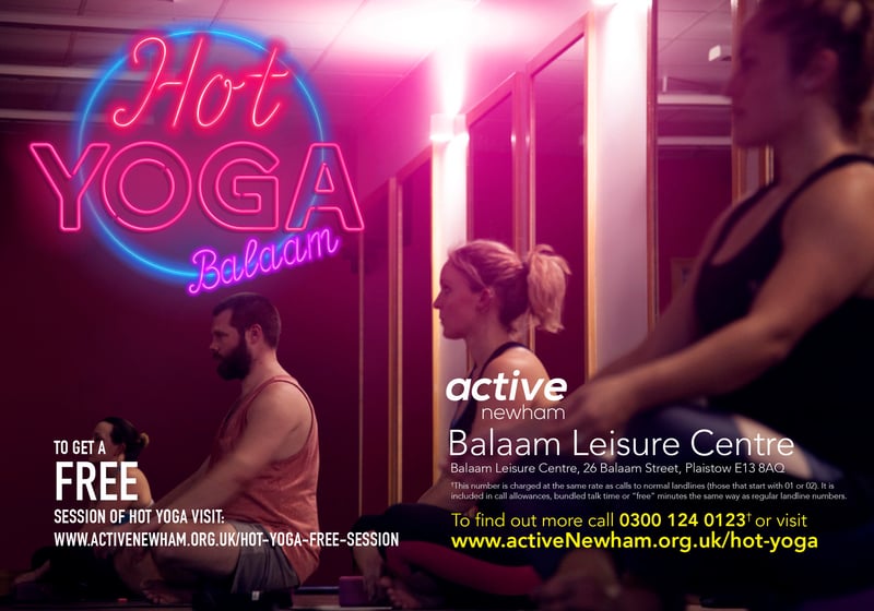 Hot Yoga advert 1